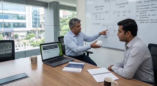 Addressable vs. Conventional Fire Alarm Systems: NBC Compliance Guide for Indian Businesses
